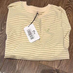 Zyia stripe crewneck sweatshirt